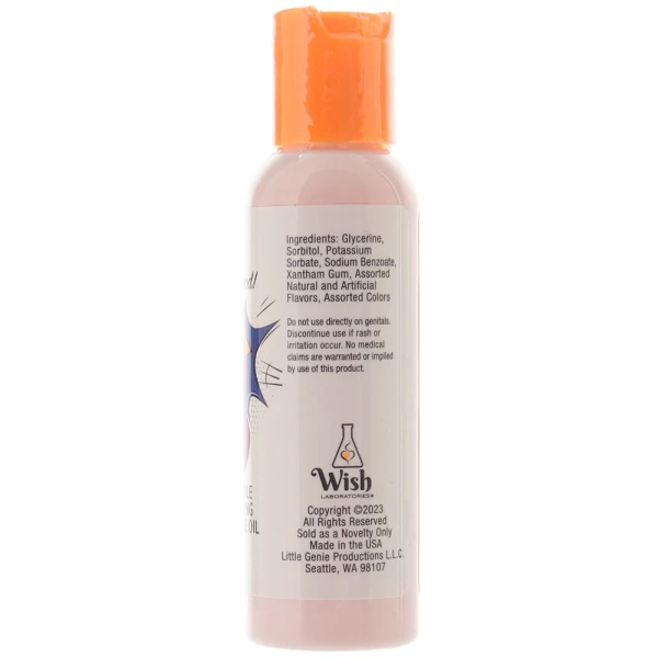 Smack Warming Massage Oil 2oz/59ml in Peach