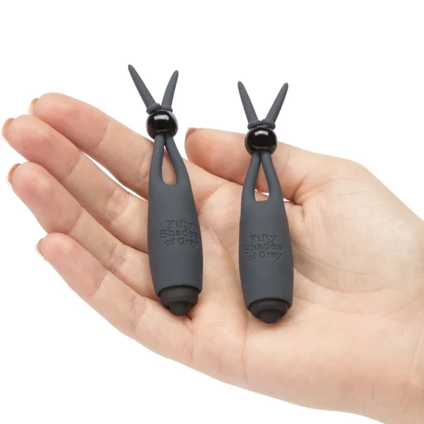 Fifty Shades of Grey Sweet Tease Vibrating Nipple Clamps