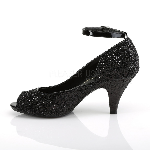 3 inches Heel, 1/8 inches PF Peep Toe Ankle Strap Pump — image 7 of 8