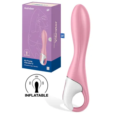 Satisfyer Air Pump Vibrator 2 Inflatable 8 2 Classic Vibrator