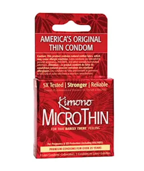 Kimono Microthin Condoms 3 Pack - 3 — image 2 of 2