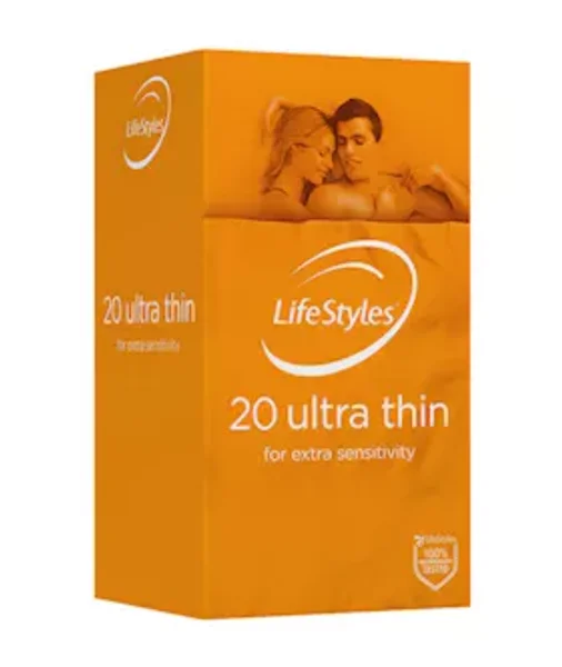 Lifestyles Ultra Thin 20s Condoms - Orange - Regular — image 2 of 2