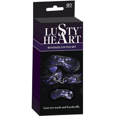 Heart Handcuffs Blindfold