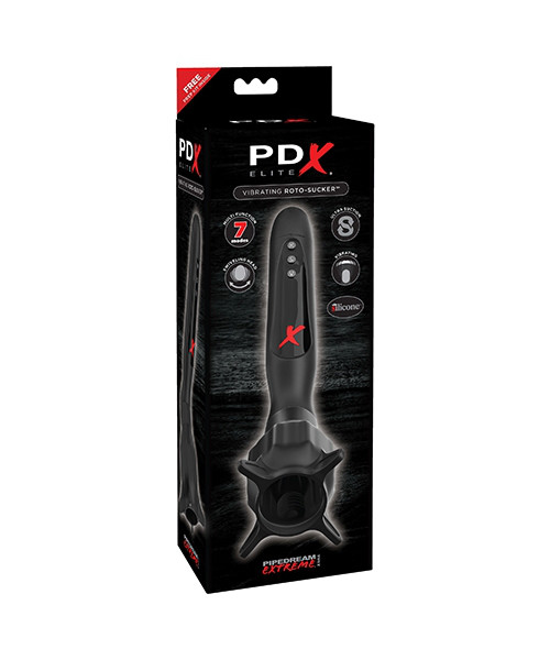 PDX ELITE VIBRATING ROTO-SUCKER