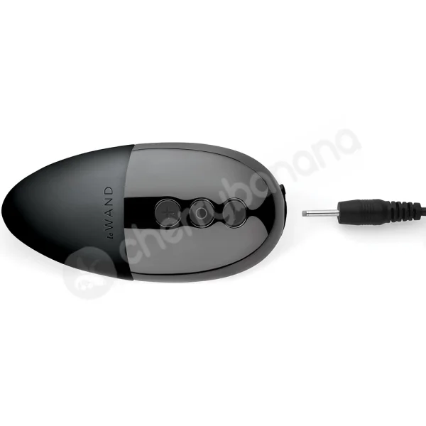 Le Wand Point Black Chrome 15 Function Vibrating Stimulator
