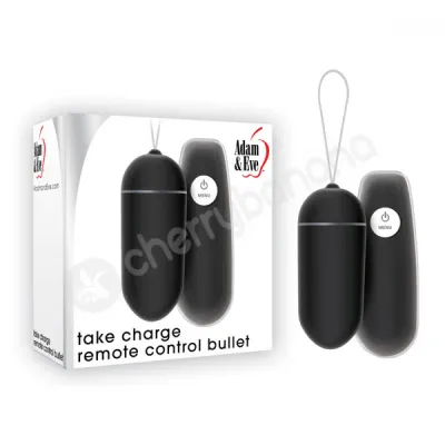 Adam Eve Take Charge Remote Control Bullet Vibrator