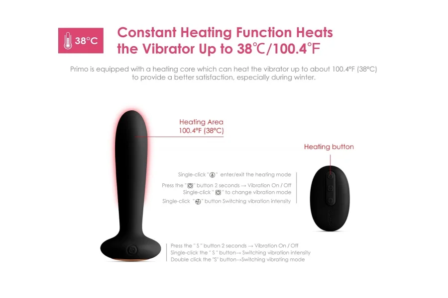 Svakom Primo Warming Anal Vibrator