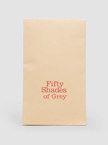 Fifty Shades of Grey Sweet Anticipation Reversible Faux Leather Collar Nipple Cl