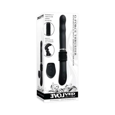 Evolved G force Thruster Rechargeable Silicone Black