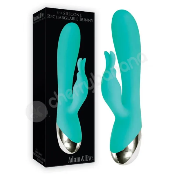Adam & Eve The Silicone Rechargeable Bunny Vibrator