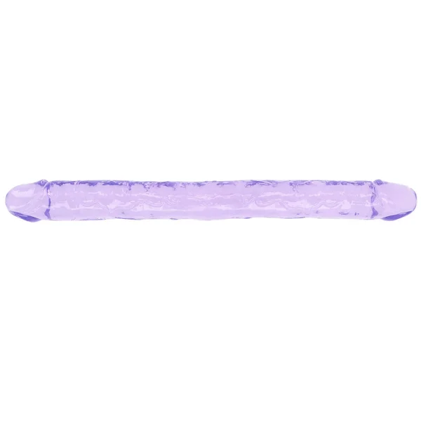 RealRock Crystal Clear Jelly 18 Inch Double Dildo