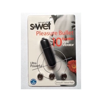 NU Sensuelle S Wet Pleasure Bullet Black