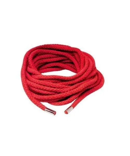Fetish Fantasy Series Japanese Silk Rope - Red