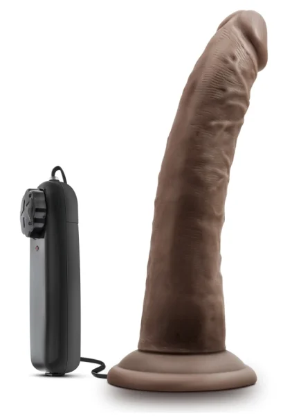 Dr. Skin - Dr. Dave - 7" Vibrating Cock with Suction Cup