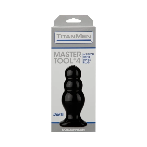 Titanmen Master Tool #4 Black Plug
