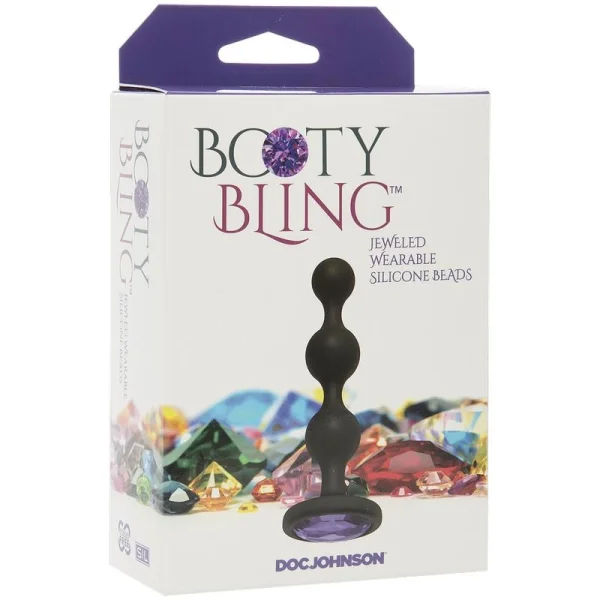 Doc Johnson Booty Bling Silicone Beads
