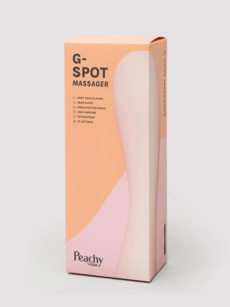 Vush Peachy Rechargeable Silicone G-Spot Massager