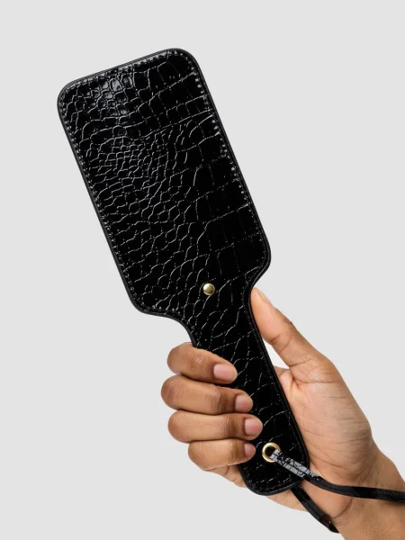 Bondage Boutique Faux Crocodile Leather Paddle