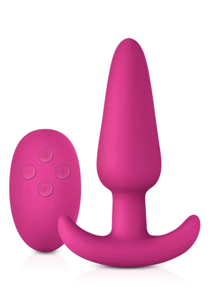 Luxe Zenith Remote Control Rechargeable Silicone Buttplug