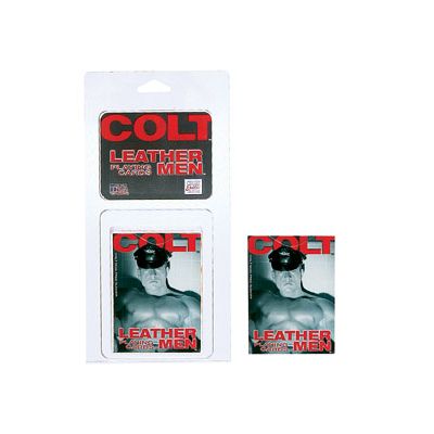 Colt Playing Cards Leather Men