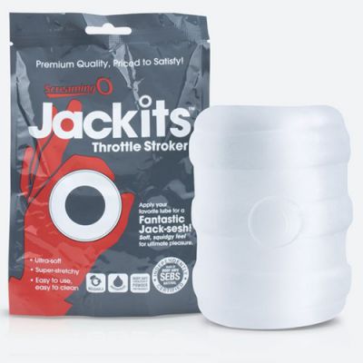 Screaming O Jackits Throttle Stroker in POP box