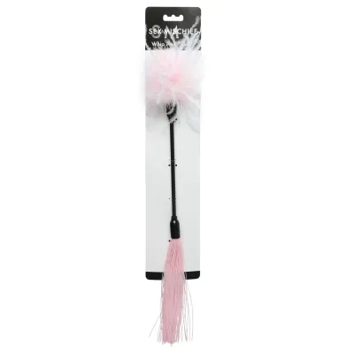 Sex and Mischief Whip and Tickle Pink and White