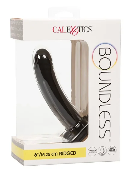 Boundless Ridged Butt Plug with Suction Cup Base — image 6 of 6