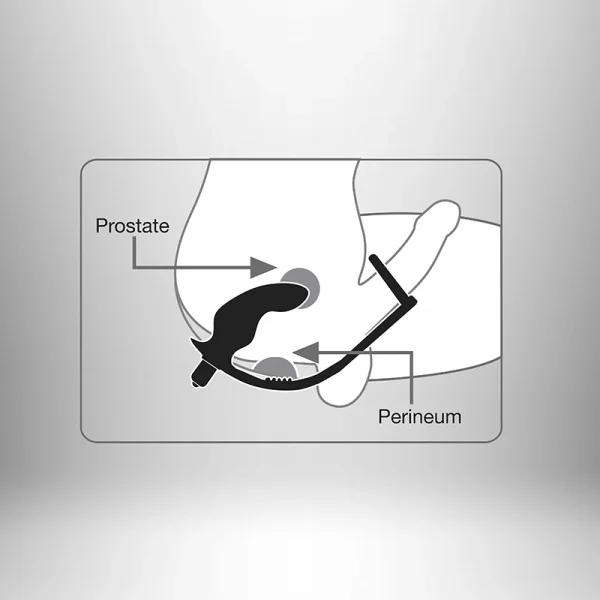 Ro-Zen Pro Rechargeable 10X Black Prostate Massager — image 3 of 8