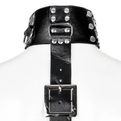 Bondara Edge Bound and Buckled Restraint and Jock Strap Set