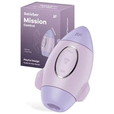 Satisfyer Mission Control 3 9 Air Pulse Clitoral Vibrator