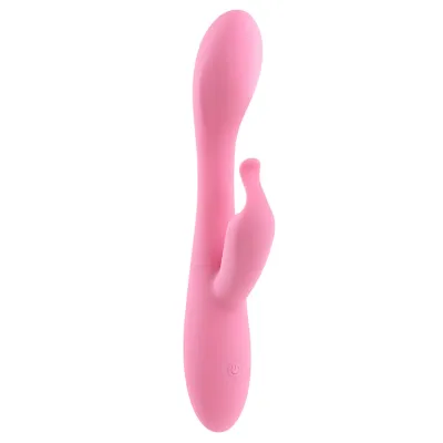 Adam and Eve 7 6 Rechargeable Slimline Rabbit Vibrator with Flicker Tip