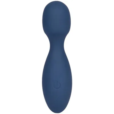 Bondara Love Strike Navy Silicone 10 Function Mini Wand Vibrator