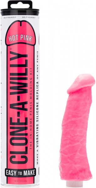 Clone a Willy Glow in the Dark Hot Pink