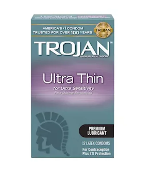 Trojan Ultra Thin Condoms 12 Pack - 12 — image 2 of 2