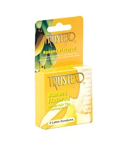 Trustex Banana Flavoured Condoms 3 Pack - 3 — image 2 of 2