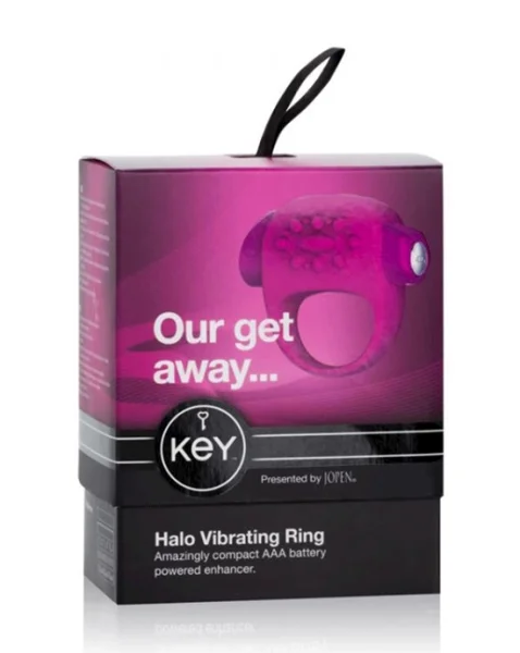 Halo Vibrating Cock Ring - Pink