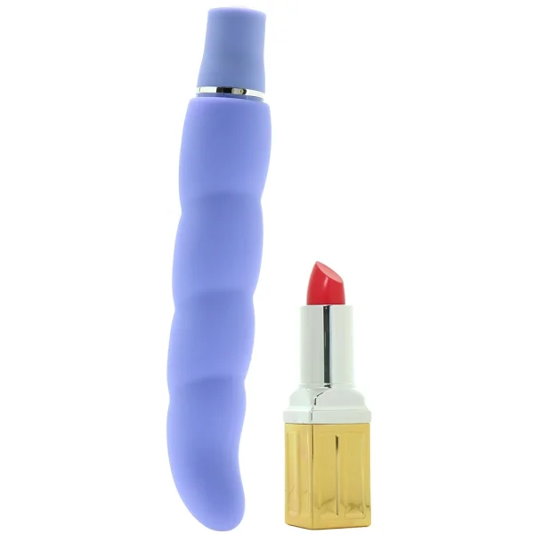 Luxe Purity G Silicone G-Spot Vibrator by Blush Novelties - Periwinkle