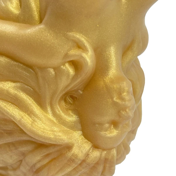 The Futanari 9.5" Silicone Fantasy G-Spot Dildo By Uberrime - Goldfinger