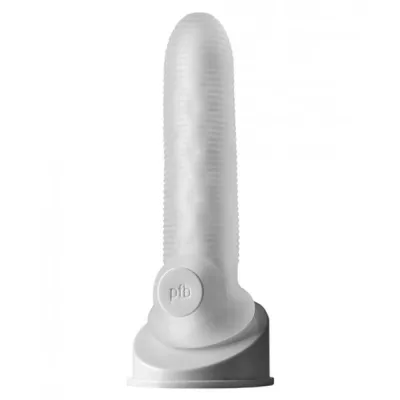 Perfect Fit Fat Boy Micro Ribbed Sheath 6 5 inches Clear