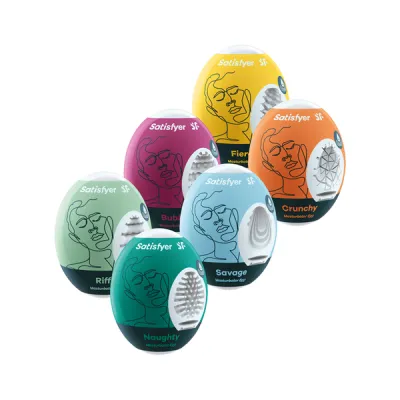 Satisfyer Masturbator Eggs Set Of 6