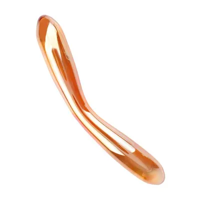 Lucent Metallic Glass Massager