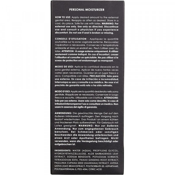 LELO Personal Moisturizer - Water-Based Personal Lubricant | 2.5oz
