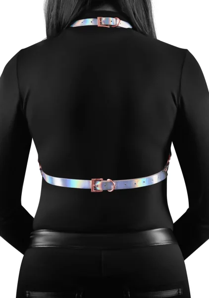 Cosmo Vamp Chest Harness Large / X-Large - Rainbow