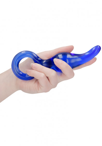 Gripper - Blue - High Quality Glass Dildos