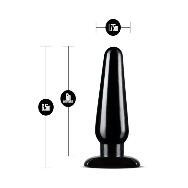 Anal Adventures Basic Plug Kit Black