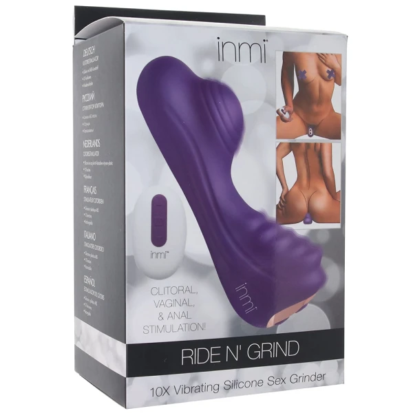 Ride N' Grind Vibrating Silicone Grinder