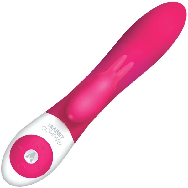 Rotating Rabbit Silicone Rechargeable Vibrator by The Rabbit Company - Pink