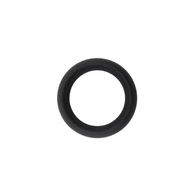 Infinity Silicone Ring Black Medium