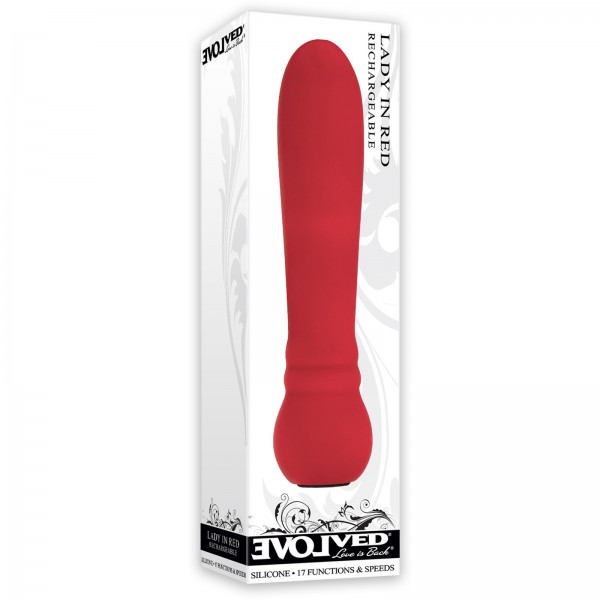 Lady In Red 4" Bullet Vibrator
