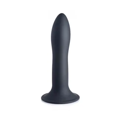 Squeezable Slender Dildo 5 3 Inches Black